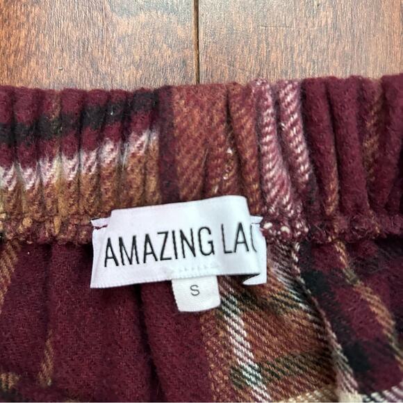 Amazing Lace Women’s Clueless Plaid Wool Blend Skort, Size Small - Picture 11 of 12